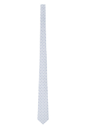 Jacquard silk tie-1